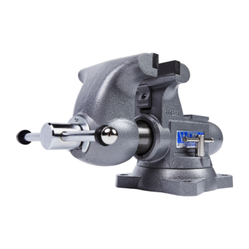 Wilton Tradesman 1765 Vise, 6-1/2"Jaw Width, 6" Jaw Opening, 4" Throat Depth