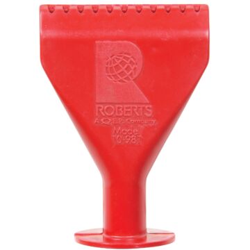 Roberts Snozzle 2-3/4 In. V-Notch Caulking Gun Adhesive Spreader