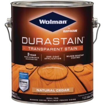 DuraStain Transparent Stain (Natural Cedar)