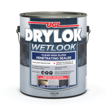 United Gilsonite Laboratories Drylok High-Gloss Clear Water-Based Acrylic Sealer - 1 Gallon