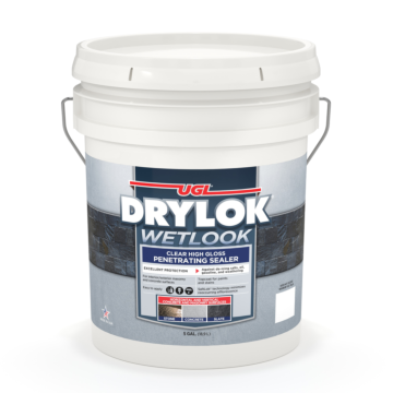 United Gilsonite Laboratories Drylok Clear Latex Concrete and Masonry Sealer - 5 Gallon