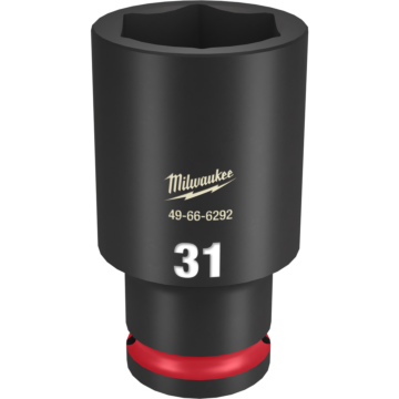 Milwaukee SHOCKWAVE™ Impact Duty 1/2" Drive 31MM Deep 6 Point Socket