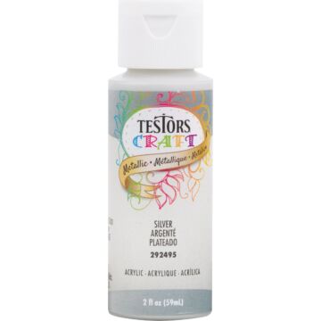 Rust-Oleum Testors Acrylic Craft Paint (Matte - Black) 2 oz