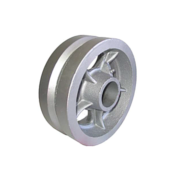 World Casters & Equipment Manufacturing 5 in 2 in 1400 lb V-Groove Wheel