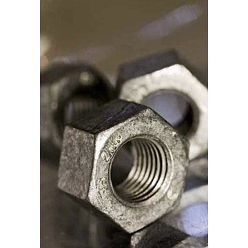 Brighton-Best Hex Nut, Heavy, Coarse Thread, 5/16-18, Medium Carbon, Plain