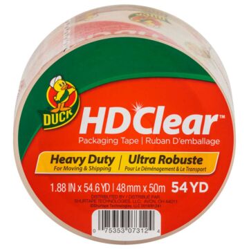 HD Clear Heavy Duty Packing Tape