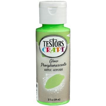 Rust-Oleum Testors 2oz Glow in Dark Green