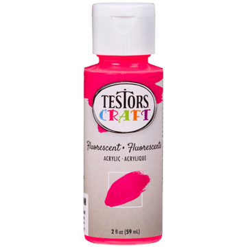 Rust-Oleum Testors 2oz Fluorescent Pink