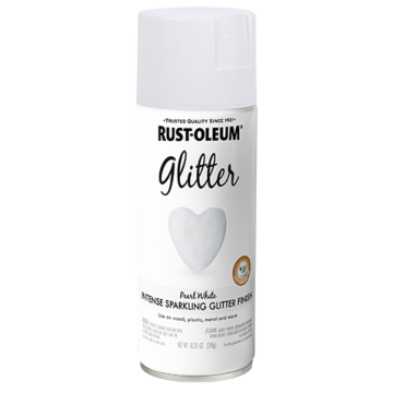 Rust-Oleum Glitter Pearl White Spray