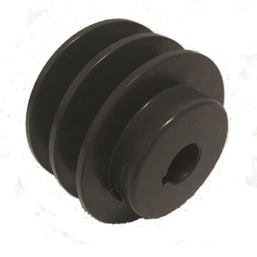 Amec 3.45" OD "A" V-Belt, 2 Groove Sheave, 7/8" Bore