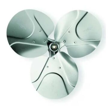17 deg Aluminum 9-5/8 in Fan Blade