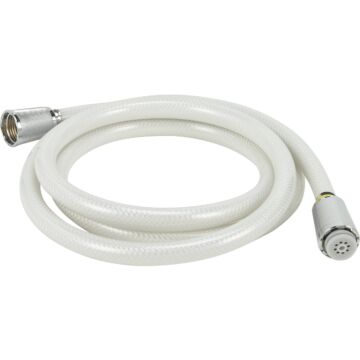 Home Impressions White 72 In. Shower Hose