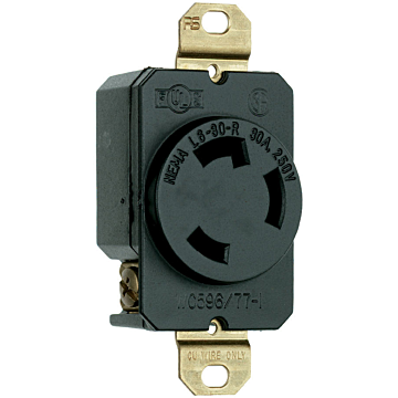 Turnlok® Spec Grade Locking Devices, 30A Single Receptacle
