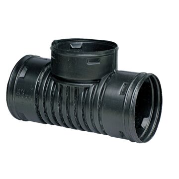 Advanced Drainage Systems 3 In. Plastic Corrugated Tee