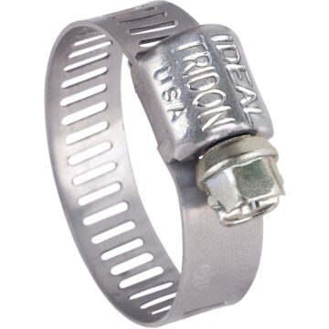 Ideal 5/16 In. - 5/8 In. All Stainless Steel Micro-Gear Hose Clamp