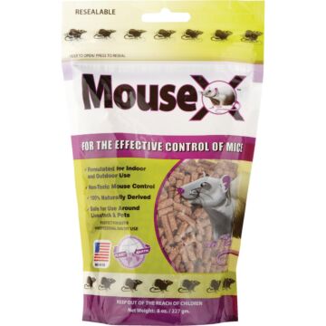 MouseX Pellet Mouse Killer, 8 Oz.
