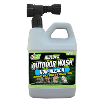 Moldex® - Non-Bleach Outdoor Wash - 56 oz. Hose End - Non Bleach Stain Remover