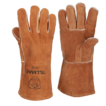 1012 Select Split Cowhide Stick Welding Glove, LG