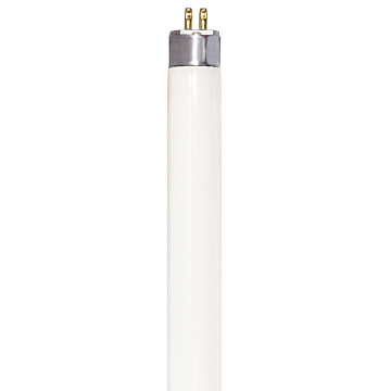 Satco 21 Watt - T5 - Fluorescent - 3500K Neutral White - 82 CRI - Miniature Bi Pin base