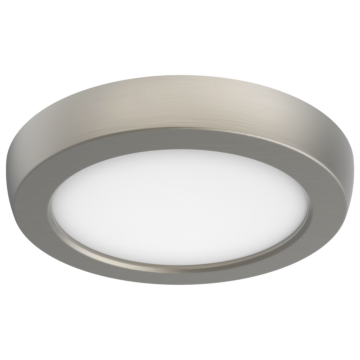 Blink - 9W; 5in; LED Fixture; CCT Selectable; Round Shape; Brushed Nickel Finish; 120V