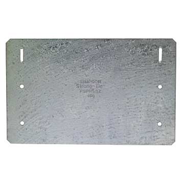PSPNZ 5 in. x 8 in. ZMAX® Galvanized Protecting Shield Plate Nail Stopper