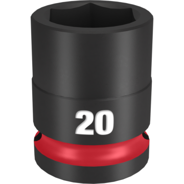 Milwaukee SHOCKWAVE™ Impact Duty 1/2" Drive 20MM Standard 6 Point Socket