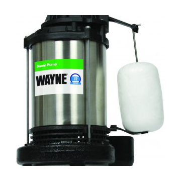 WAYNE CDU800SS 1/2 HP Stainless Steel Sump Pump