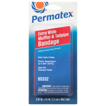 Permatex Solid White Ketone Muffler and Tailpipe Bandage