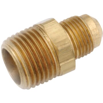 Anderson Metals 5/8 In. x 1/2 In. Brass Male Flare Connector