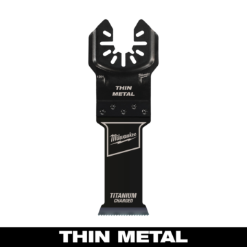 Milwaukee 1-1/8” Bi-Metal Thin Metal Universal Fit Oscillating Multi-Tool Blade (1 PK)