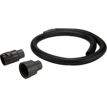 Channellock 1-1/4 In. Dia. x 6 Ft. L. Black Plastic Wet/Dry Vacuum Hose with Adapters