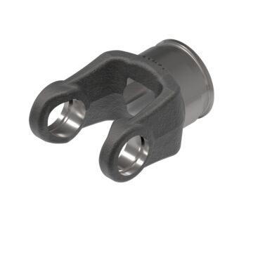 Weasler 14 series yoke with 1 x 1 1/8 rectangle bore and weld connection