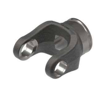 Weasler 44 series yoke with 1 5/16 square bore and weld connection