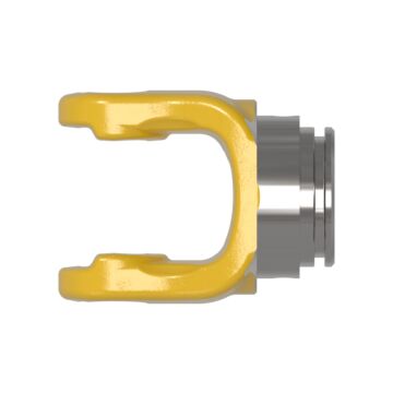 Weasler AB5 series yoke with 45 mm trilobe bore and roll pin connection