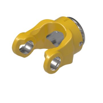 Weasler AB8 series yoke with 54 mm trilobe bore and roll pin connection