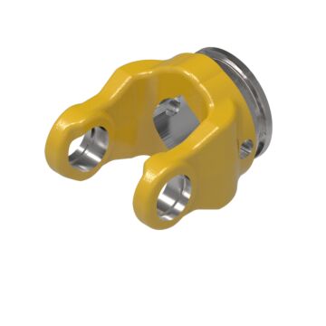 Weasler AW20 series yoke with 34 mm lemon bore and roll pin connection