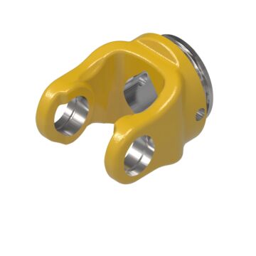 Weasler AW35 series yoke with 39 mm lemon bore and roll pin connection