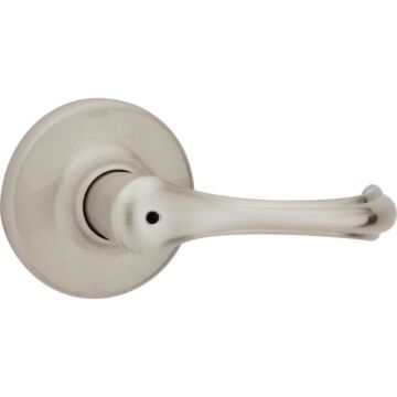 Kwikset Satin Nickel Dorian Privacy Door Lever 