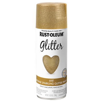 Rust-Oleum Specialty Spray Paint (Glitter - Gold) 10.25 oz