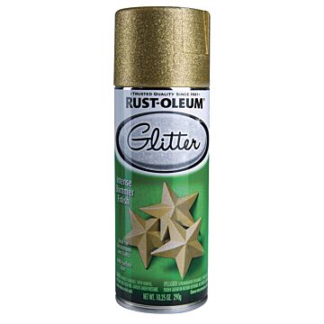 Rust-Oleum Glitter Gold Spray 10oz
