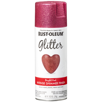 Rust-Oleum Glitter Bright Pink Spray 10oz