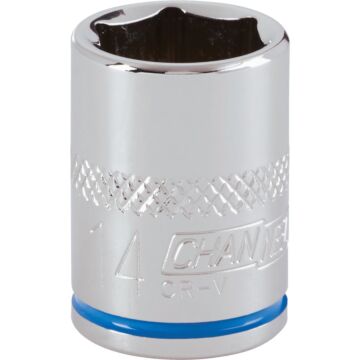 Channellock 3/8 In. Drive 14 mm 6-Point Shallow Metric Socket