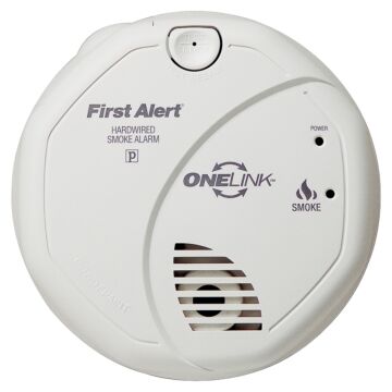 FIRST ALERT 1039830 Smoke Alarm, Photoelectric Sensor
