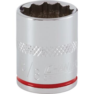Channellock 3/8 In. Drive 5/8 In. 12-Point Shallow Standard Socket