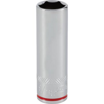 Channellock 3/8 In. Drive 9/16 In. 6-Point Deep Standard Socket