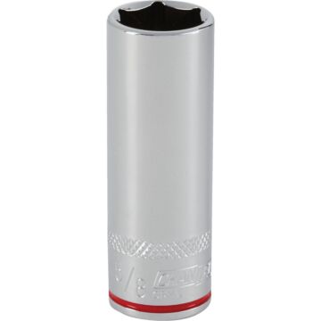 Channellock 3/8 In. Drive 5/8 In. 6-Point Deep Standard Socket