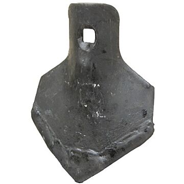 WIESE Danish 4 in Carbon Steel Duck Foot, Elliptical Head Sweep