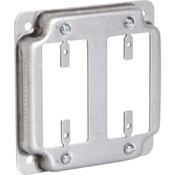 Raco GFI 2-Outlet 4 In. x 4 In. Square Device Cover