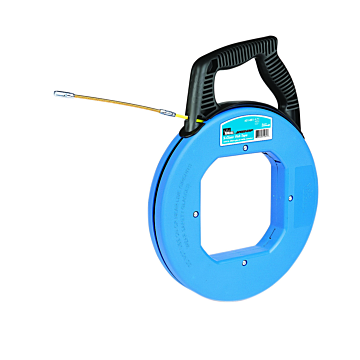 Ideal Industries 100' S-Class® Fiberglass Fish Tape w/Leader & Tuff-Grip™ Pro Case