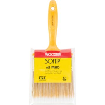 WOOSTER Softip 4 in. Flat Sash Brush